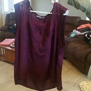 Maurice's purple tank